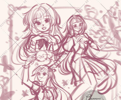 Character Sketch Composition