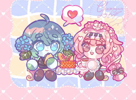 Bubblegum! CHIBI 🔴🟠🟡🟢🔵🟣