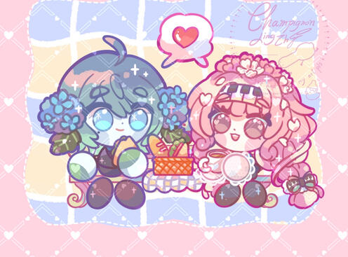 Bubblegum! CHIBI 🔴🟠🟡🟢🔵🟣