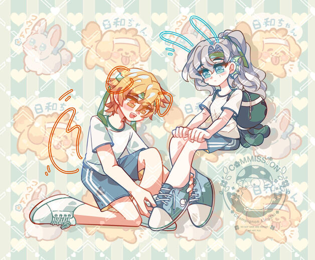 🐰🍓New Menu! YCH Long Legs🍜🐶