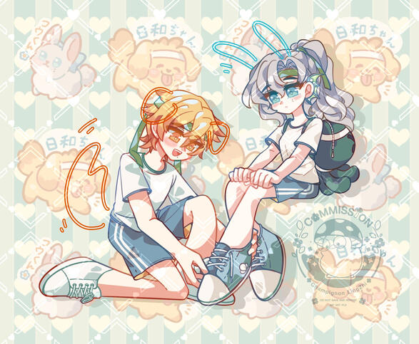 🐰🍓New Menu! YCH Long Legs🍜🐶